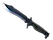 ★ Bowie Knife | Blue Steel (Battle-Scarred)