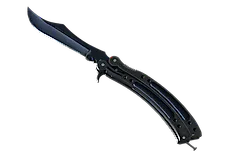 ★ Butterfly Knife | Blue Steel