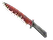 ★ Classic Knife | Crimson Web (Battle-Scarred)