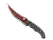 ★ Flip Knife | Crimson Web (Battle-Scarred)