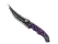 ★ Flip Knife | Ultraviolet (Battle-Scarred)