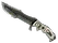★ Huntsman Knife | Black Laminate (Battle-Scarred)