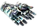 ★ Moto Gloves | Cool Mint (Battle-Scarred)