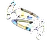 ★ Shadow Daggers | Case Hardened (Well-Worn)