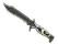 ★ StatTrak™ Bowie Knife | Black Laminate (Battle-Scarred)