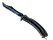 ★ StatTrak™ Butterfly Knife | Blue Steel (Battle-Scarred)