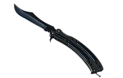 ★ Butterfly Knife | Blue Steel