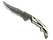 ★ StatTrak™ Falchion Knife | Black Laminate (Battle-Scarred)