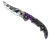 ★ StatTrak™ Falchion Knife | Ultraviolet (Battle-Scarred)