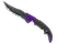 ★ StatTrak™ Falchion Knife | Ultraviolet (Field-Tested)