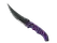 ★ StatTrak™ Flip Knife | Ultraviolet (Minimal Wear)