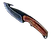 ★ StatTrak™ Gut Knife | Blue Steel (Well-Worn)
