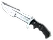 ★ StatTrak™ Huntsman Knife | Damascus Steel (Factory New)