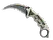 ★ StatTrak™ Karambit | Black Laminate (Field-Tested)
