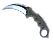 ★ StatTrak™ Karambit | Blue Steel (Well-Worn)