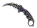★ StatTrak™ Karambit | Ultraviolet (Battle-Scarred)