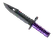 ★ StatTrak™ M9 Bayonet | Ultraviolet (Minimal Wear)