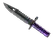 ★ StatTrak™ M9 Bayonet | Ultraviolet (Well-Worn)