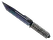 ★ StatTrak™ Paracord Knife | Blue Steel (Battle-Scarred)