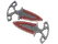 ★ StatTrak™ Shadow Daggers | Crimson Web (Well-Worn)