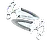★ StatTrak™ Shadow Daggers | Damascus Steel (Well-Worn)