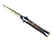 ★ Stiletto Knife | Case Hardened (Well-Worn)