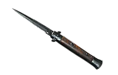 ★ Stiletto Knife | Damascus Steel
