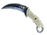 ★ Talon Knife | Blue Steel (Battle-Scarred)