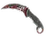★ Talon Knife | Crimson Web (Battle-Scarred)