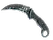 ★ Talon Knife | Night Stripe (Battle-Scarred)