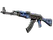 AK-47 | Blue Laminate (Well-Worn)
