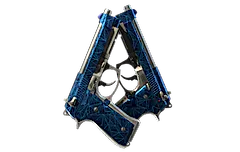 Dual Berettas | Cobalt Quartz