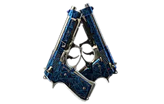 Dual Berettas | Cobalt Quartz