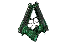 Dual Berettas | Polished Malachite