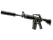 M4A1-S | Basilisk (Battle-Scarred)
