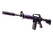 M4A1-S | Black Lotus (Battle-Scarred)
