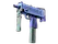MAC-10 | Indigo (Well-Worn)