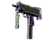 MAC-10 | Ultraviolet (Battle-Scarred)