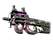 P90 | Attack Vector (Battle-Scarred)