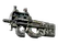 P90 | Blue Tac (Battle-Scarred)