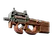 P90 | Leather (Well-Worn)