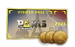 Paris 2023 Viewer Pass + 3 Souvenir Tokens
