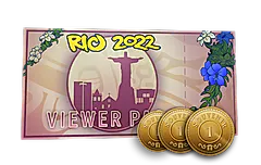 Rio 2022 Viewer Pass + 3 Souvenir Tokens