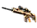 SCAR-20 | Short Ochre (Minimal Wear)