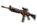 SG 553 | Berry Gel Coat (Battle-Scarred)