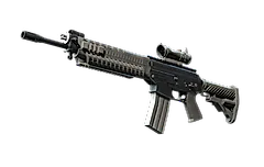 SG 553 | Damascus Steel
