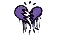 Sealed Graffiti | Broken Heart