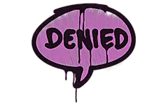 Sealed Graffiti | Denied