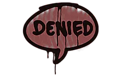 Sealed Graffiti | Denied