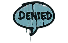 Sealed Graffiti | Denied